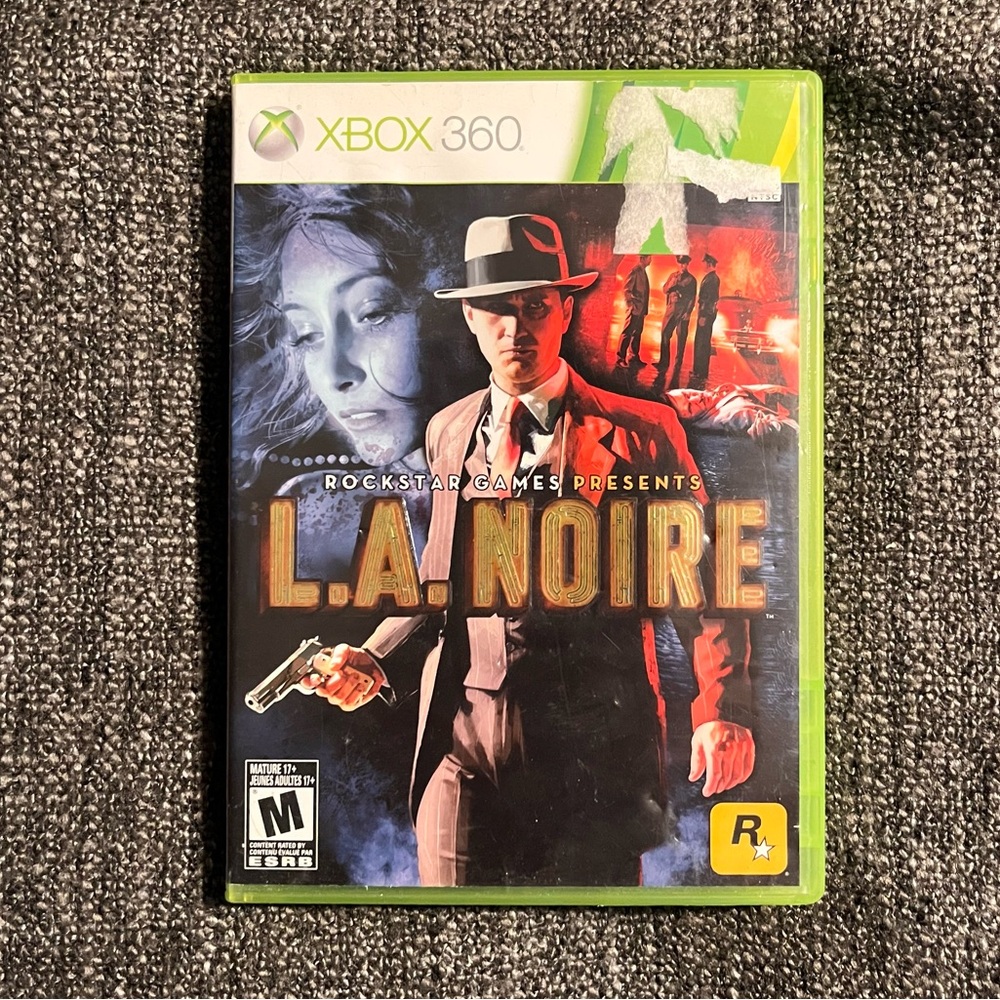 L.A.‎ Noire Xbox 360 Game